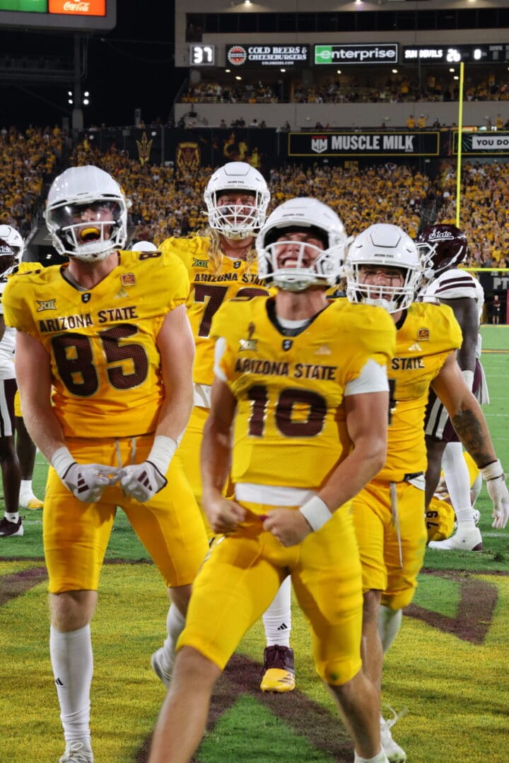 Sam Leavitt touchdown against Mississippi State